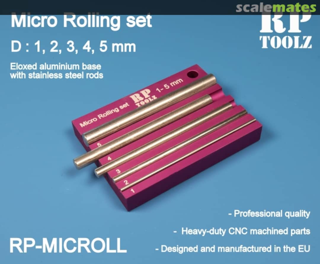 Boxart Micro Rolling Set (1 – 5 mm) RP-MICROLL RP Toolz Boxart Micro Rolling Set (1 – 5 mm) RP-MICROLL RP Toolz