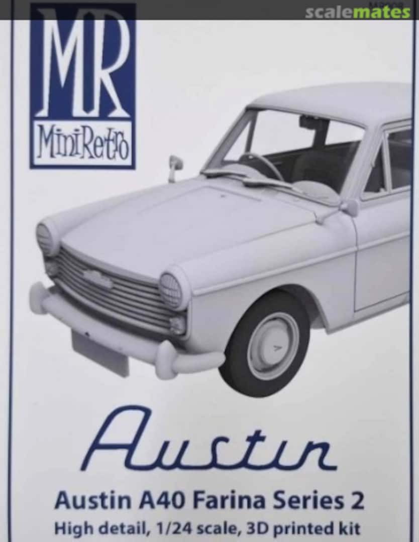 Boxart Austin A40 Farina series 2 MR008 MiniRetro Boxart Austin A40 Farina series 2 MR008 MiniRetro