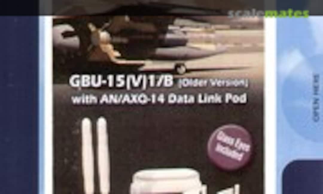 1:48 GBU-15 (V)1/B (older version) with AN/AXQ-14 data link pod (IsraCast 48007) 48007