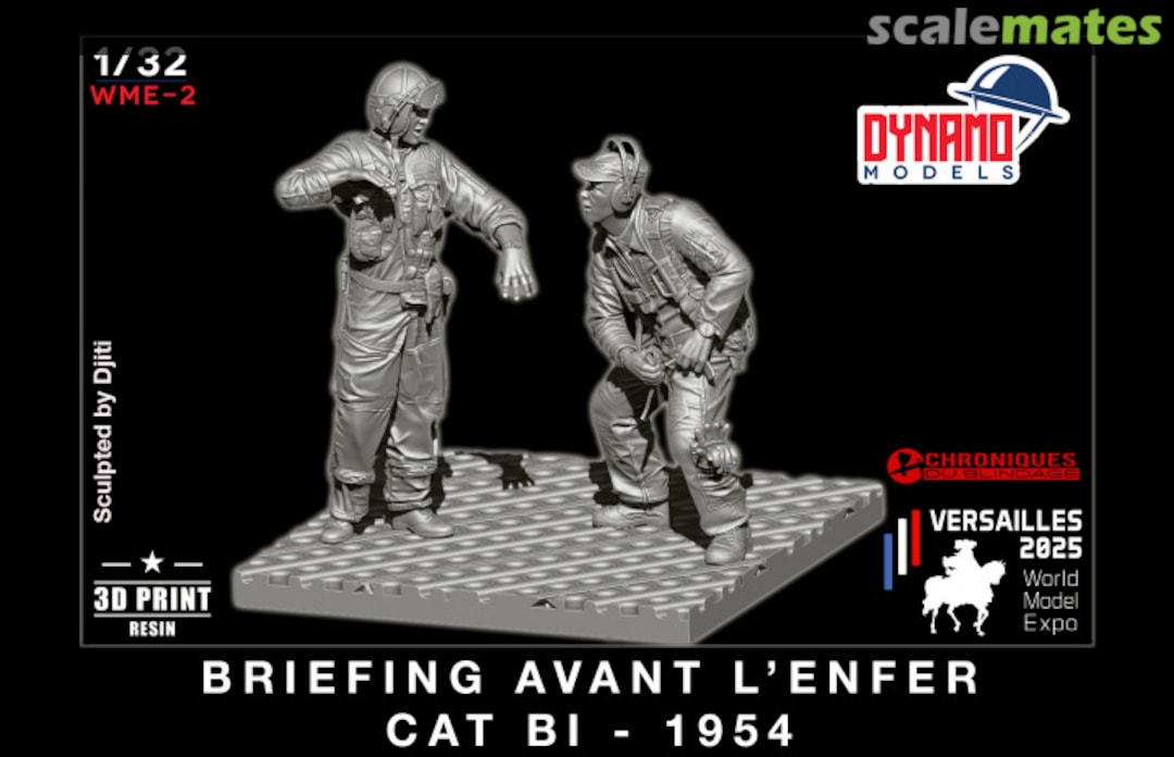 Boxart “Briefing Avant L’enfer” Cat Bi – 1954 DYM-WME2 Dynamo Models