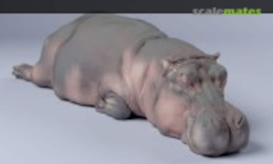 1:72 Hippopotamus - sleeping (EMP3d 72130248) 72130248