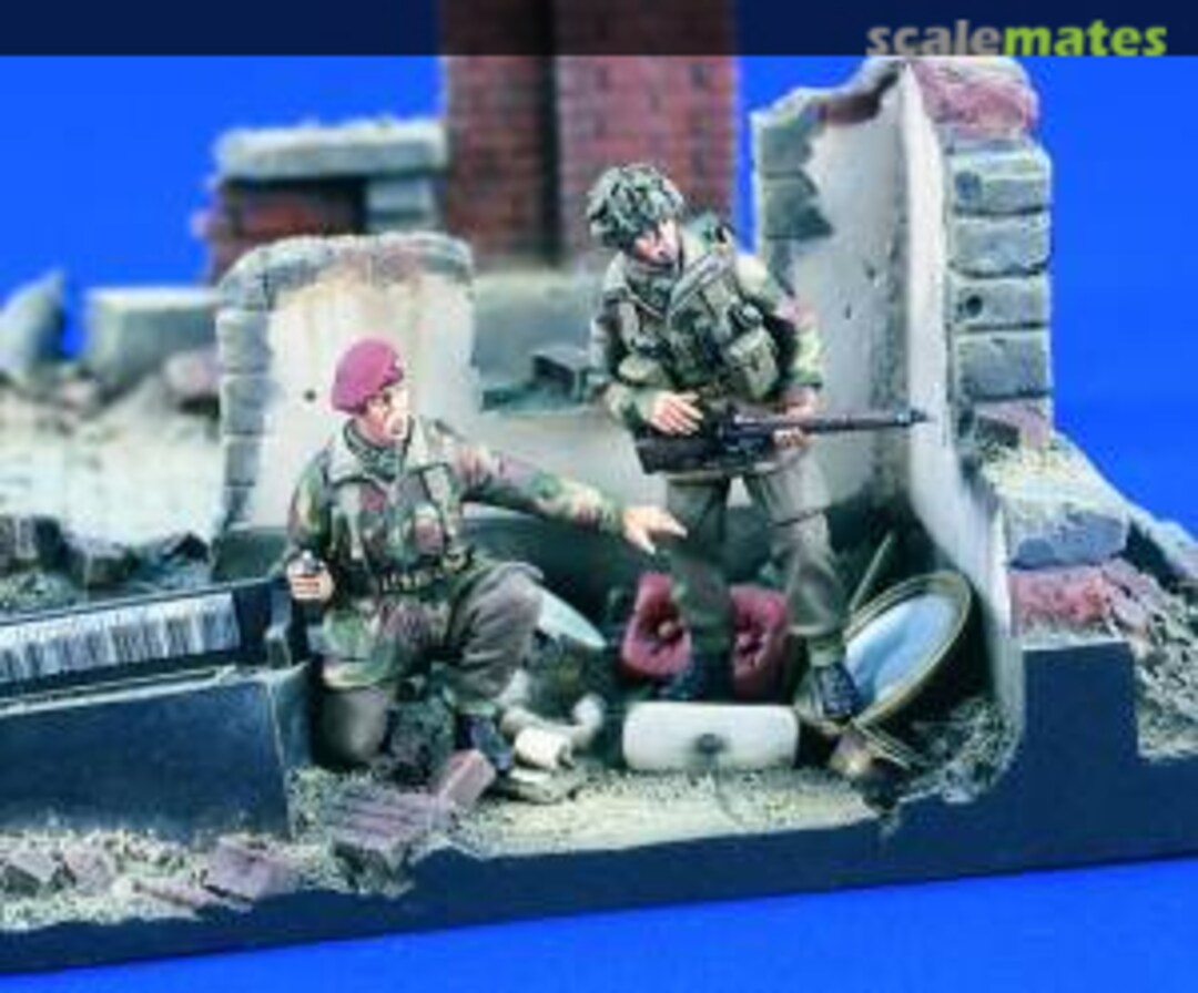 Boxart Red Devils British Paras WWII 1756 Verlinden Productions Boxart Red Devils British Paras WWII 1756 Verlinden Productions