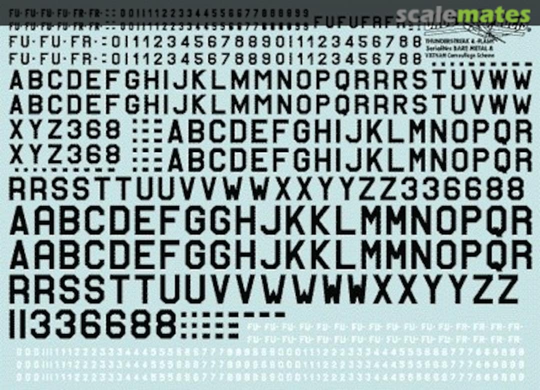 Boxart (R)F-84F Sqn Codes & serial Numbers Bare metal scheme DCD7234 Daco Products Boxart (R)F-84F Sqn Codes & serial Numbers Bare metal scheme DCD7234 Daco Products