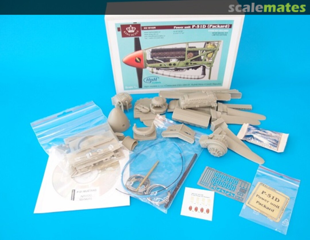 Boxart Power unit P-51D (Packard) KS 18102R HpH models Boxart Power unit P-51D (Packard) KS 18102R HpH models