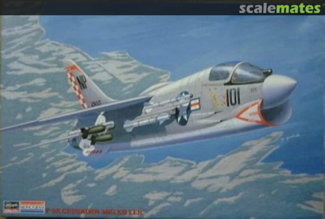 Boxart F-8E Crusader 'MiG Killer' 86121 Hasegawa/Monogram