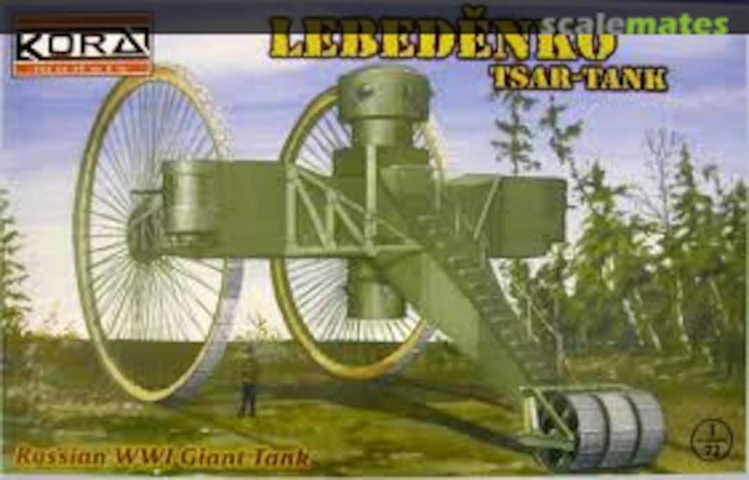 Boxart Lebedenko tsar-tank A7226 Kora Models Boxart Lebedenko tsar-tank A7226 Kora Models