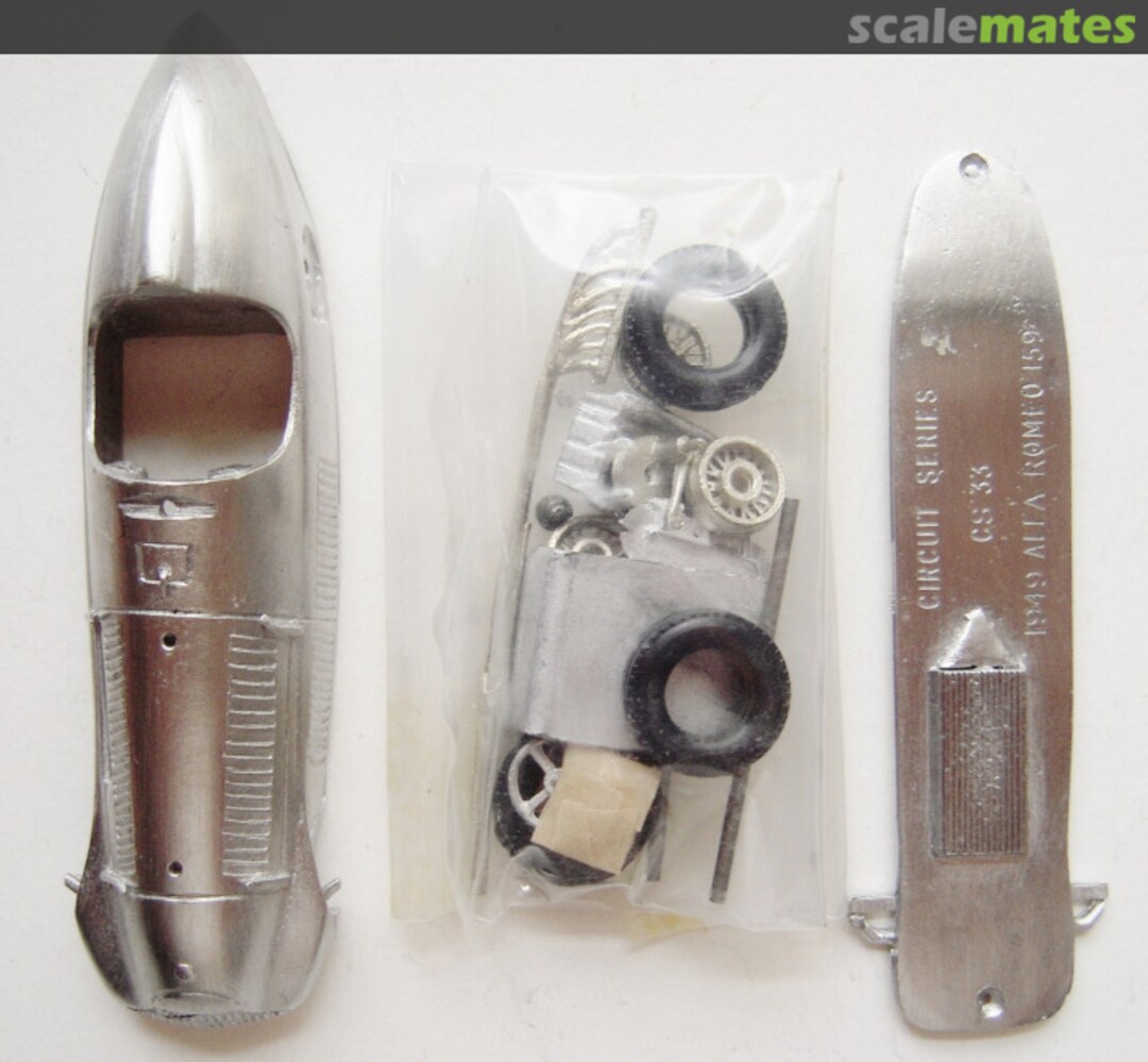 Contents Alfa Romeo 159 CS 33 Motorkits - Circuit Series Contents Alfa Romeo 159 CS 33 Motorkits - Circuit Series