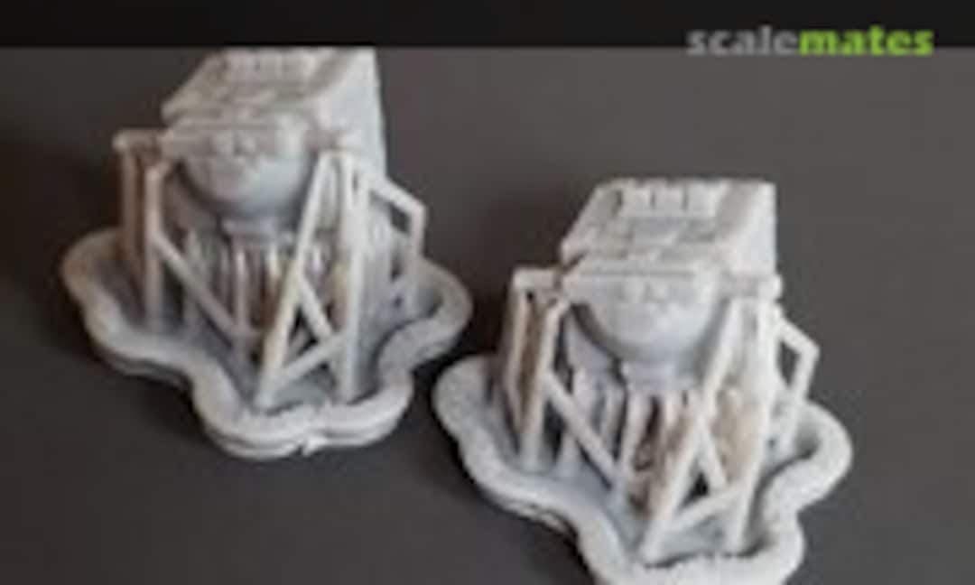 1:200 Mk.33 Fire Control Directors, late, enclosed (Model Monkey 200-Mk33 late) 200-Mk33 late