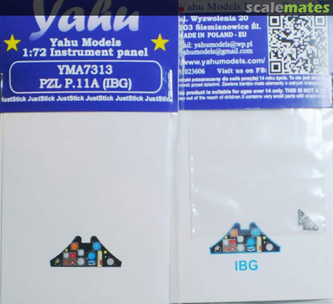 Boxart PZL P.11A YMA7313 Yahu Models Boxart PZL P.11A YMA7313 Yahu Models
