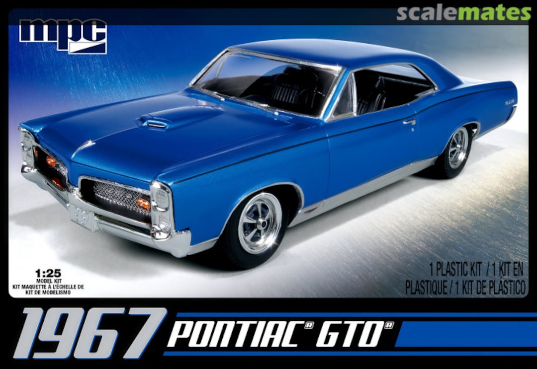 Boxart 1967 Pontiac GTO M710-202 MPC Boxart 1967 Pontiac GTO M710-202 MPC