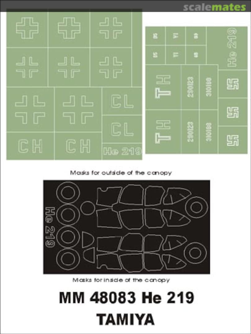 Boxart Heinkel He 219 MM48083 Montex Boxart Heinkel He 219 MM48083 Montex