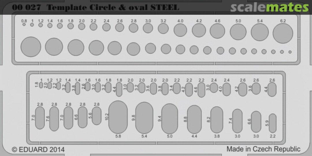 Boxart Template Circles & Ovals 00027 Eduard Boxart Template Circles & Ovals 00027 Eduard