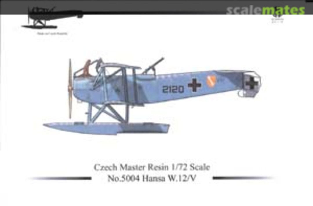 Boxart Hansa-Brandenburg W.12/V 5004 CMR Boxart Hansa-Brandenburg W.12/V 5004 CMR