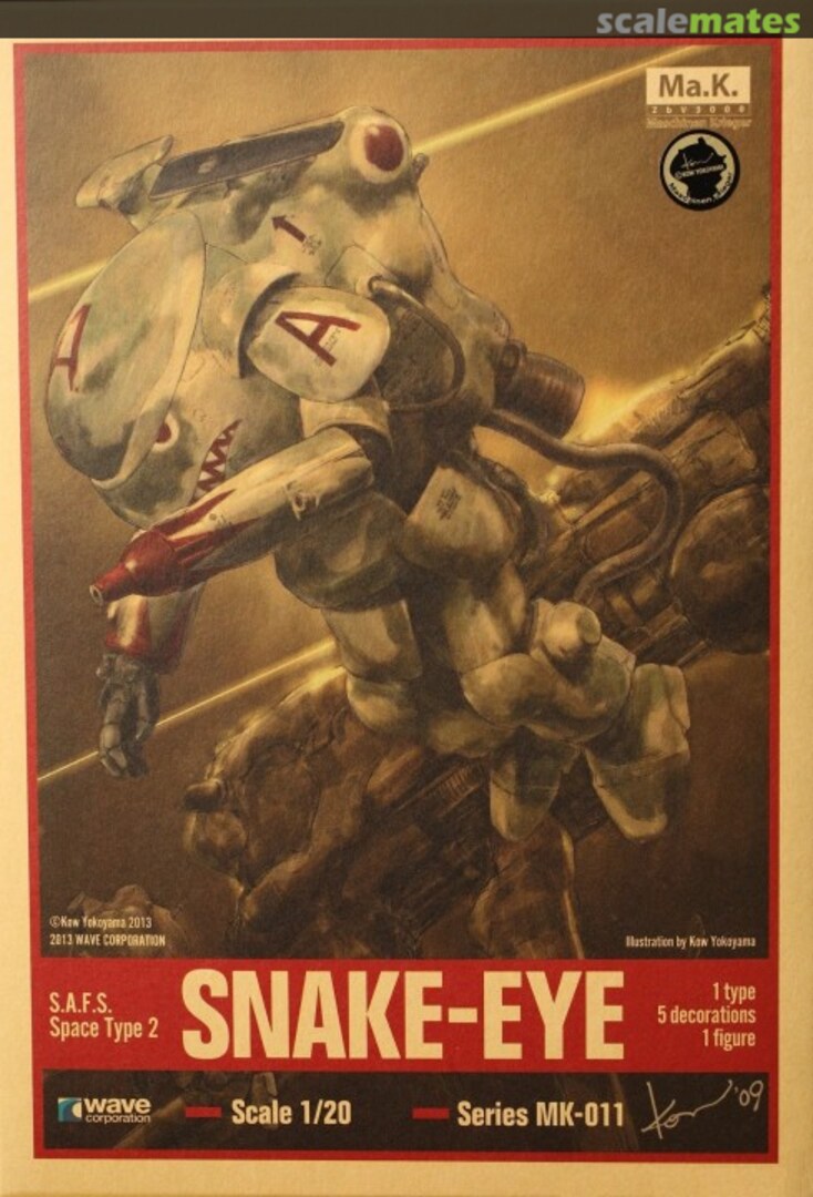 Boxart Snake-Eye MK-011 Wave Corporation Boxart Snake-Eye MK-011 Wave Corporation