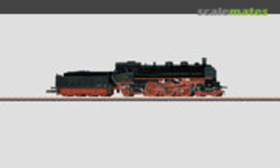 German steam locomotive BR 18.4 with tender, DRG (Märklin 88910)