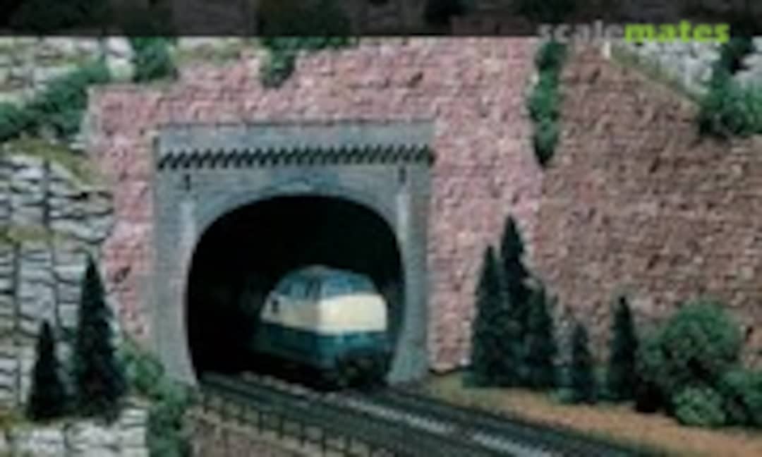 Tunnelportal 2 roads (Vollmer 42502)