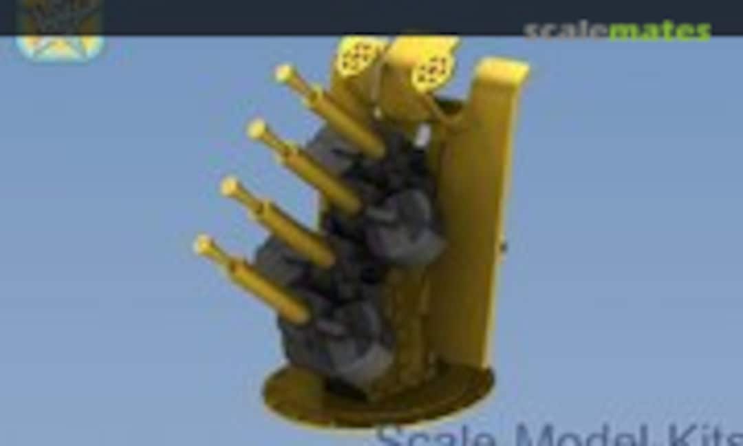 1:350 Quad 0.5 (12.7 mm) Vickers MG (North Star NSA350146) NSA350146