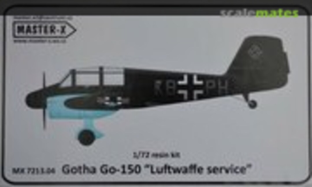 1:72 Gotha Go-150 &quot;Luftwaffe service&quot; (Master-X MX 7213.04)