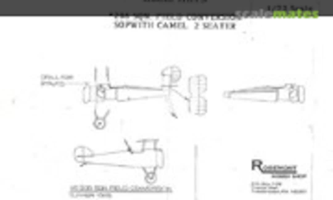 1:72 Sopwith Camel 2 Seater (Roseparts )