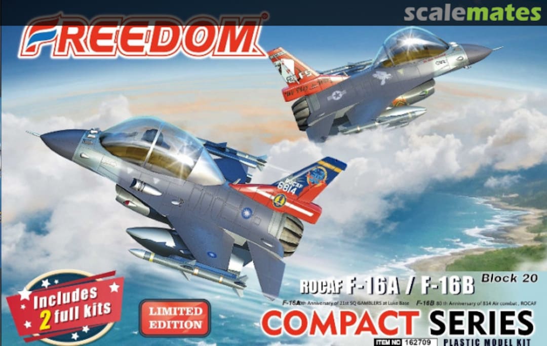 Boxart ROCAF F-16A/B Block 20 Special edition 162709 Freedom Model Kits