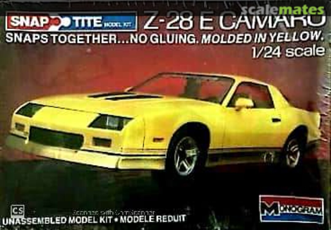 Boxart Z-28 E Camaro 1409 Monogram