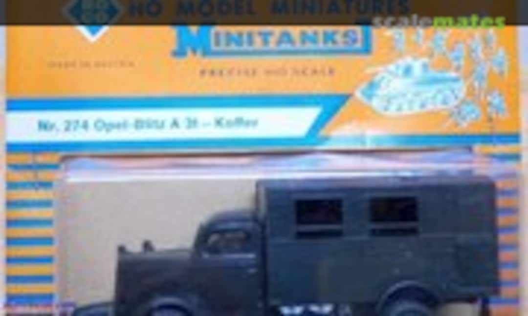 1:87 Opel Blitz A 3t - Koffer (Roco Minitanks Z-274) Z-274