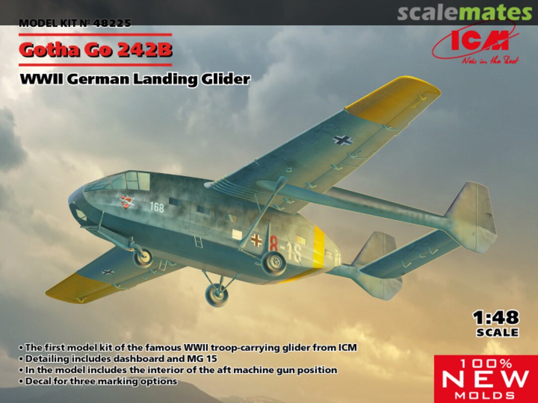 Boxart Gotha Go 242B 48225 ICM Boxart Gotha Go 242B 48225 ICM