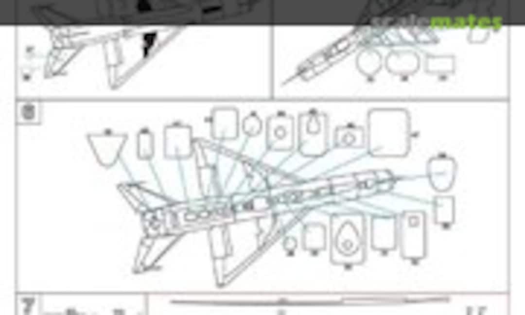 1:48 Su-11 Panels (Metallic Details MDM4821) MDM4821
