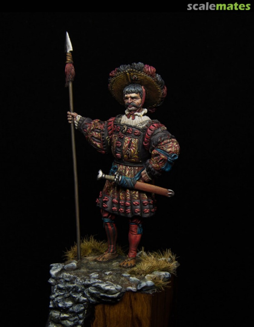 Boxart Landsknecht XV-XVI c. TR75-099 Tartar Miniatures
