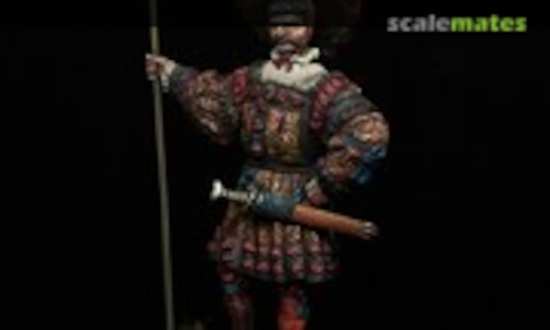 75mm Landsknecht XV-XVI c. (Tartar Miniatures TR75-099) TR75-099