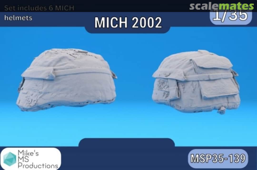Boxart MICH 2002 Helmet MSP35-139 Mike's MS Productions Boxart MICH 2002 Helmet MSP35-139 Mike's MS Productions