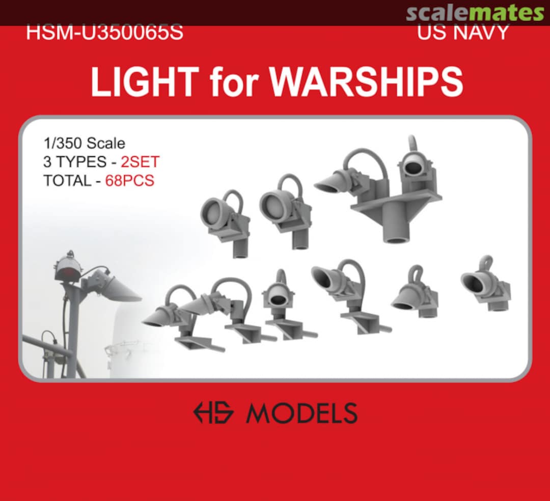 Boxart Light for Warships HSM-U350065S HS Models