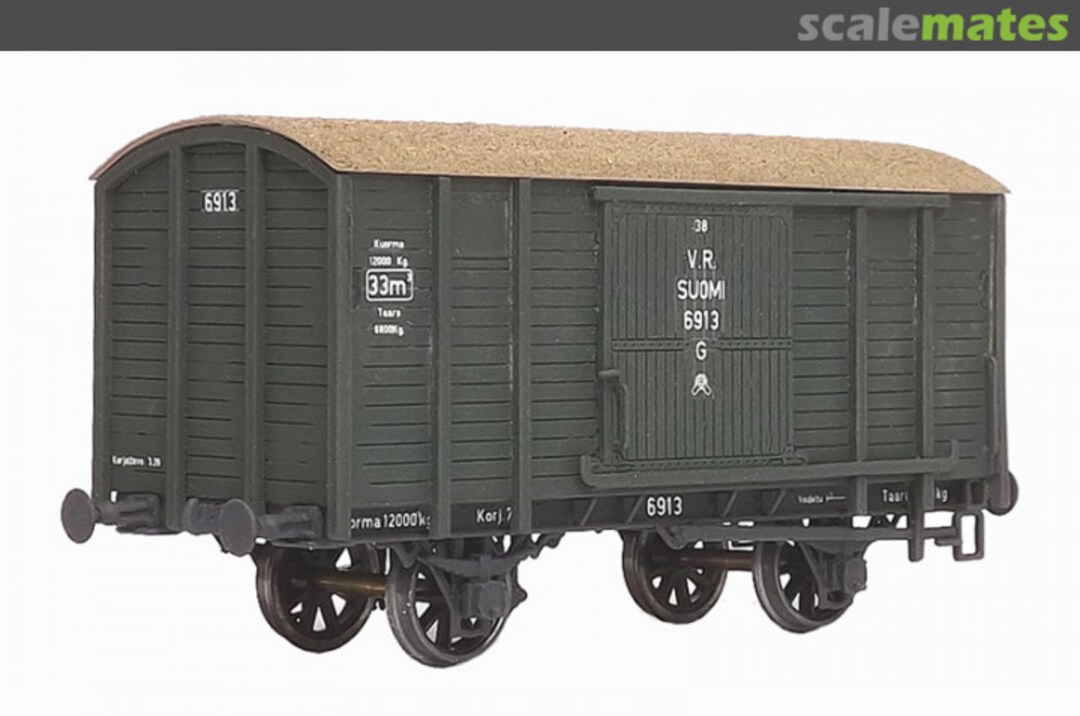 Boxart Yleisvaunu G, puinen aluskehys 307 Mestarimallit