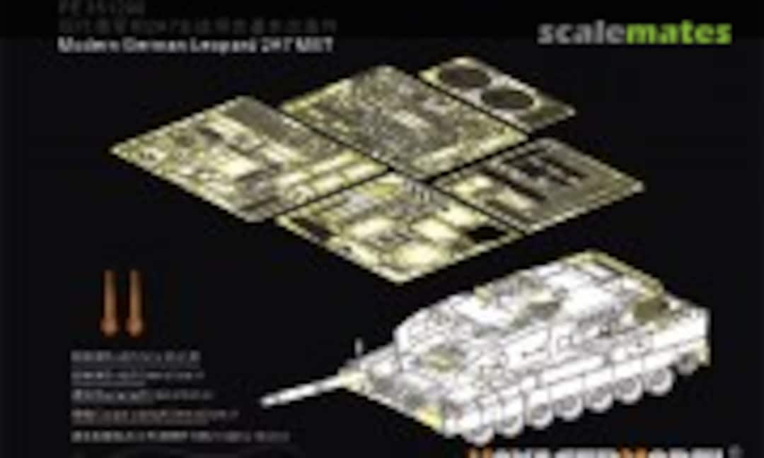 1:35 Modern German Leopard 2A7 MBT (Voyager Model PE351290) PE351290