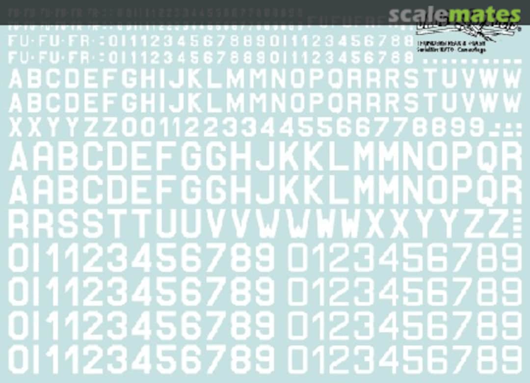 Boxart (R)F-84F Sqn Codes & serial Numbers NATO Camouflage scheme DCD7235 Daco Products Boxart (R)F-84F Sqn Codes & serial Numbers NATO Camouflage scheme DCD7235 Daco Products