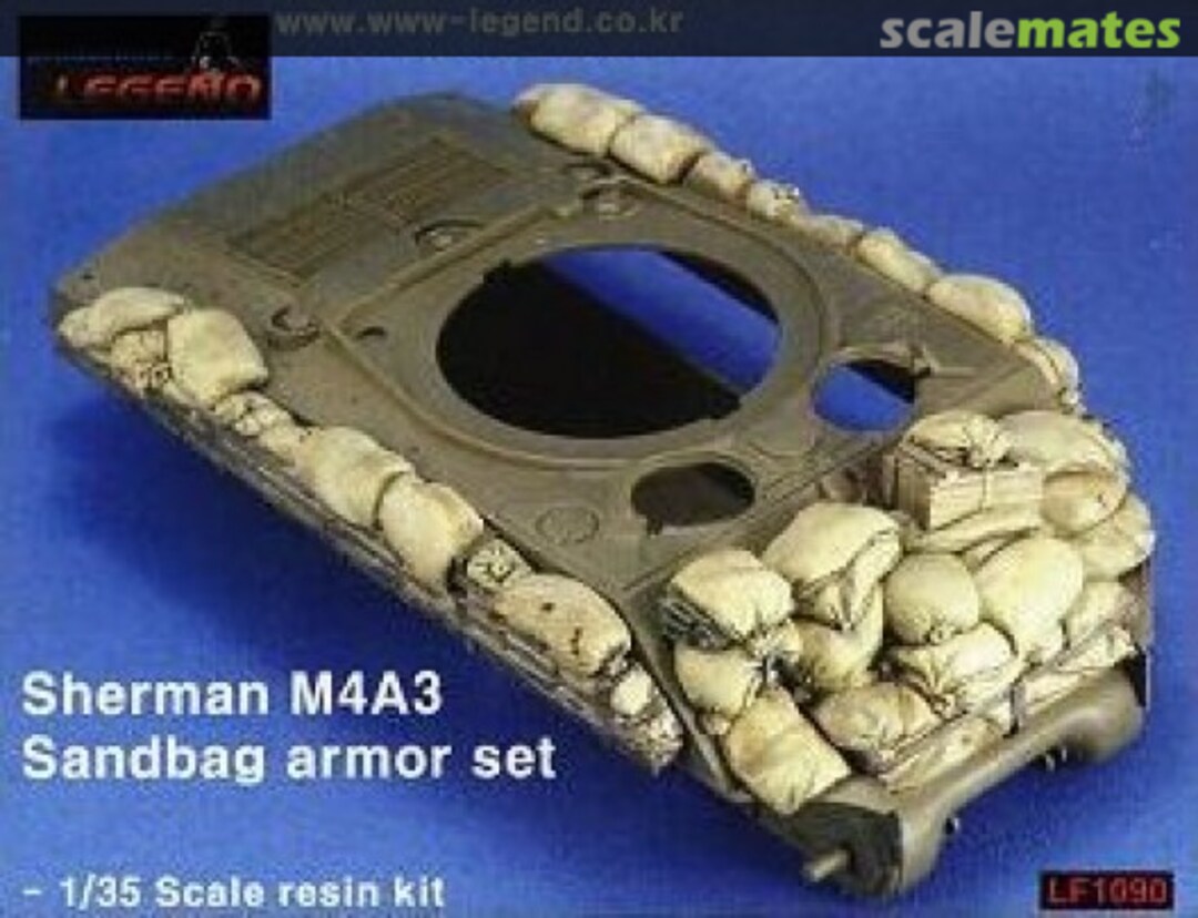 Boxart Sherman M4A3 Sandbag Armor Set ~Tamiya~ LF1090 Legend Productions Boxart Sherman M4A3 Sandbag Armor Set ~Tamiya~ LF1090 Legend Productions