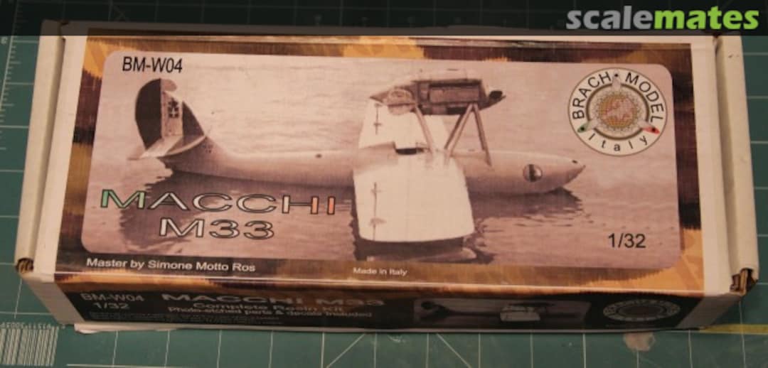 Boxart Macchi M33 BM-W04 Brach Model Boxart Macchi M33 BM-W04 Brach Model