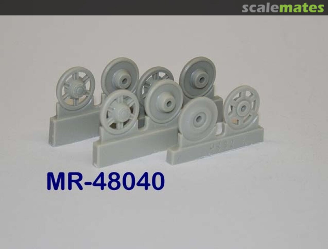 Boxart Idler wheels late type Panther G / Jagdpanther MR-48040 MR Modellbau Boxart Idler wheels late type Panther G / Jagdpanther MR-48040 MR Modellbau