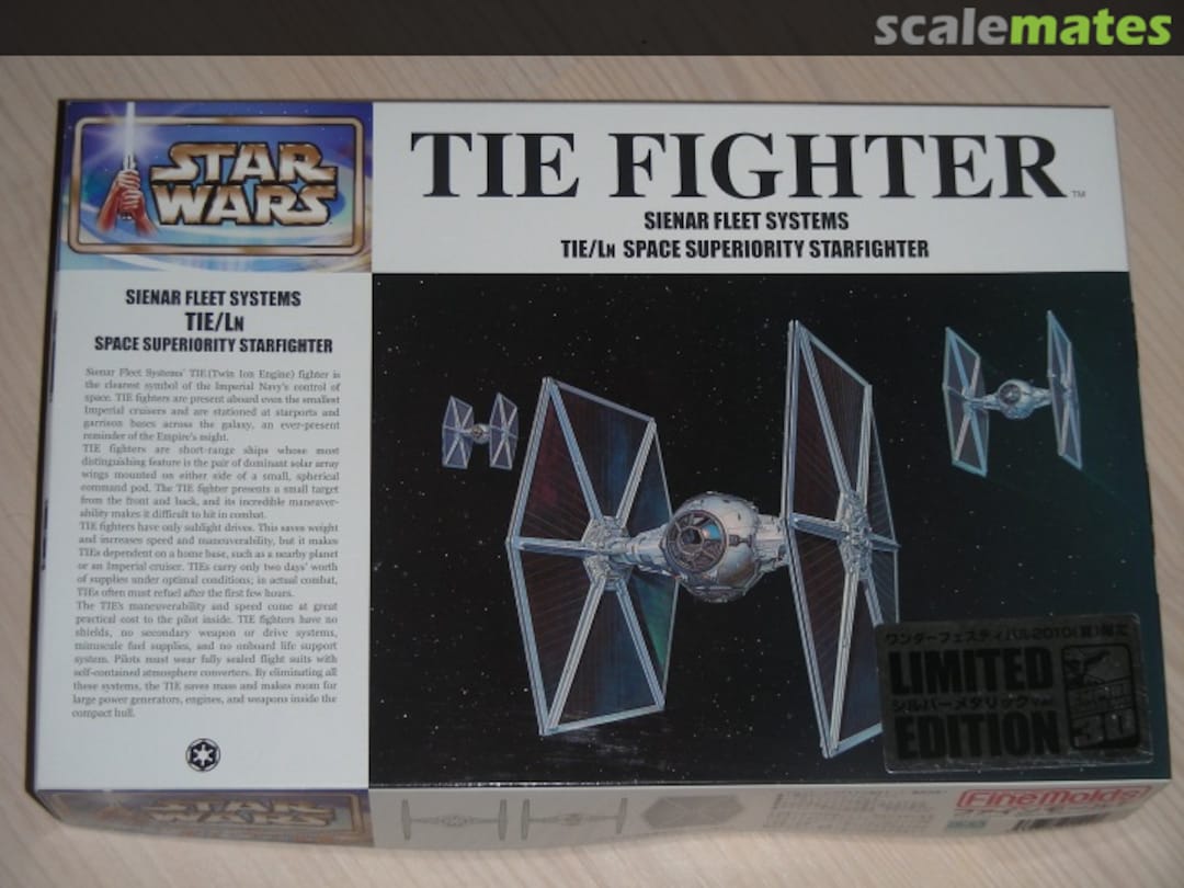 Boxart TIE Fighter SW2 Limited Edition Fine Molds Boxart TIE Fighter SW2 Limited Edition Fine Molds