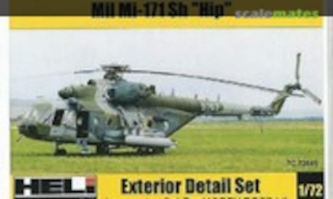 1:72 Mil Mi-171Sh "Hip" - Exterior Detail Set (HELI Resin Kits TC72041) TC72041