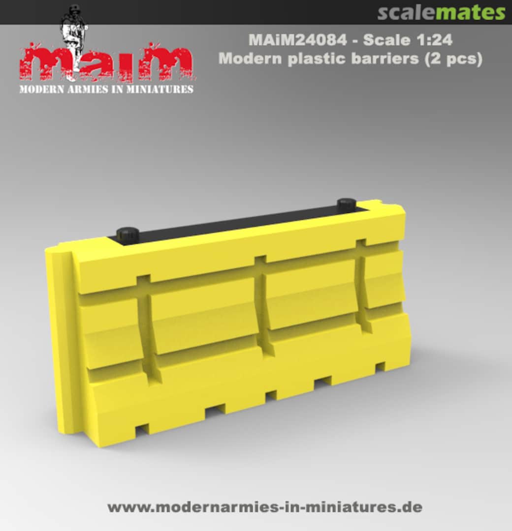 Boxart Modern Plastic Barriers (2 Pcs.) MAIM24084 MAiM