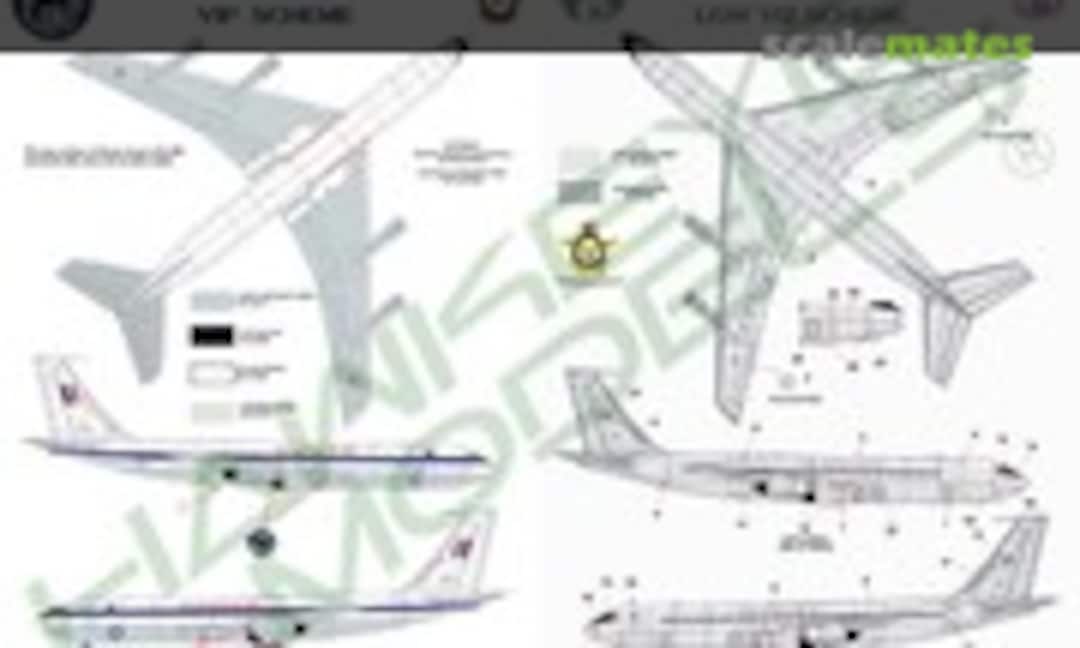 1:144 RAAF 33 Sqn. Boeing 707-338C, (High/Low-Vis schemes) Tanker / VIP (Hawkeye Models AAF-019) AAF-019