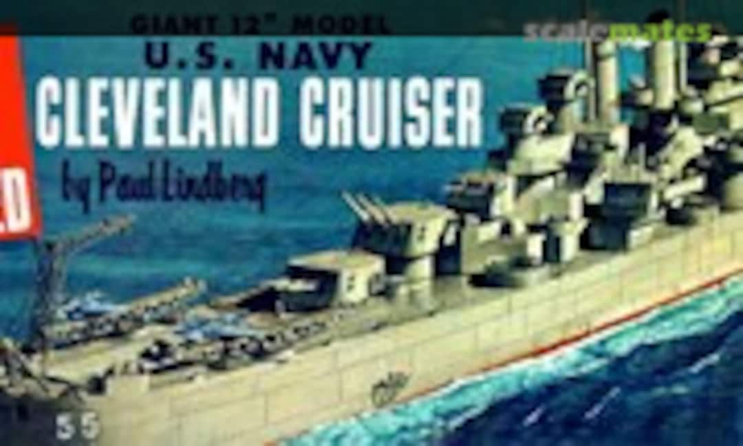 1:600 Cleveland Cruiser (Lindberg 777M-100)
