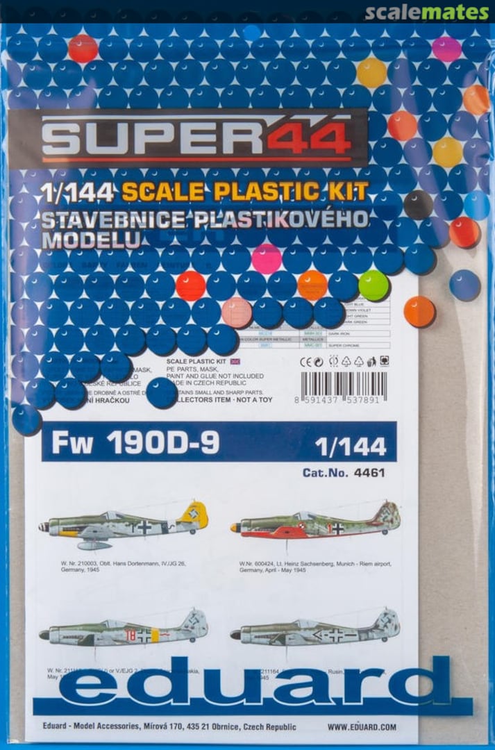 Boxart Fw 190D-9 4461 Eduard Boxart Fw 190D-9 4461 Eduard