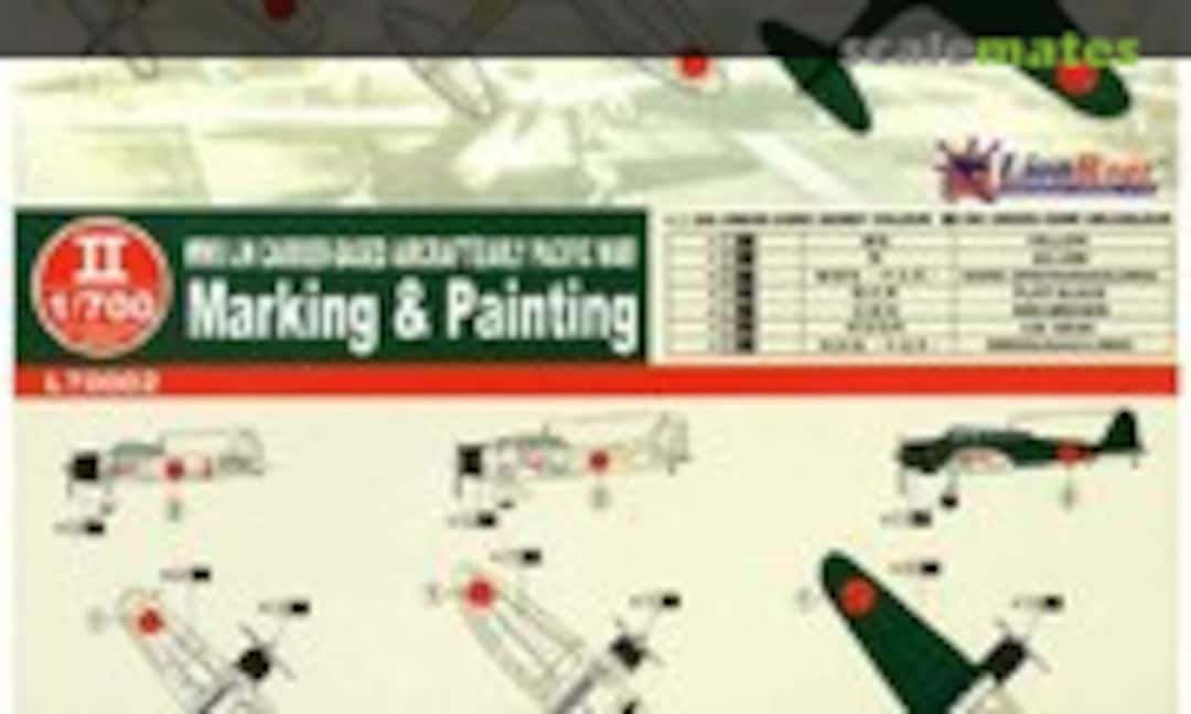 1:700 WWII IJN Carrier-Based Aircraft (Early Pacific War) (Pit-Road L7002)