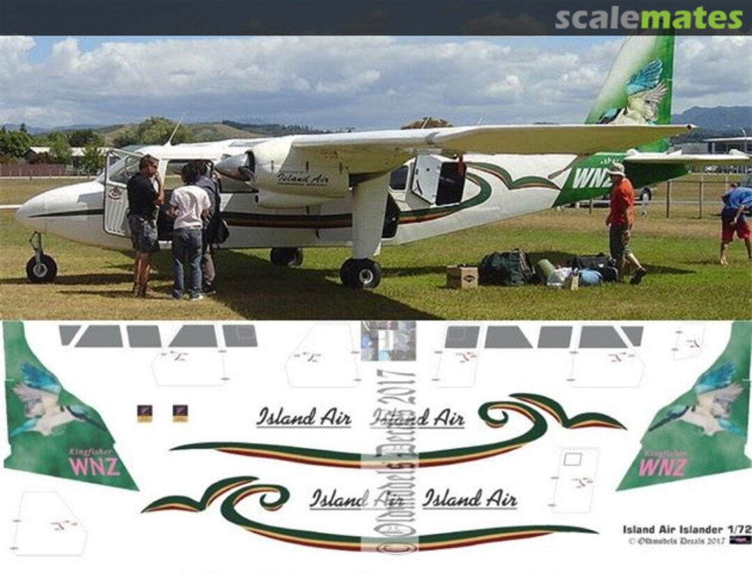 Boxart Islander - Island Air OMD0487 Oldmodels Decals Boxart Islander - Island Air OMD0487 Oldmodels Decals