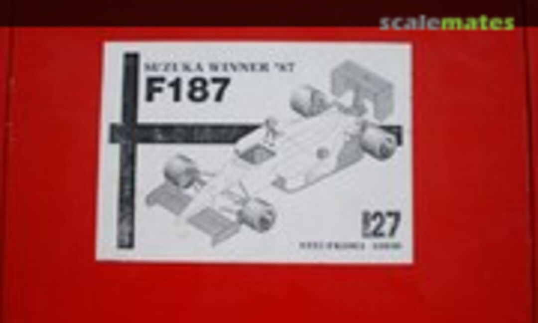 1:20 Ferrari F1/87 (Studio27 ST27-FK2001)