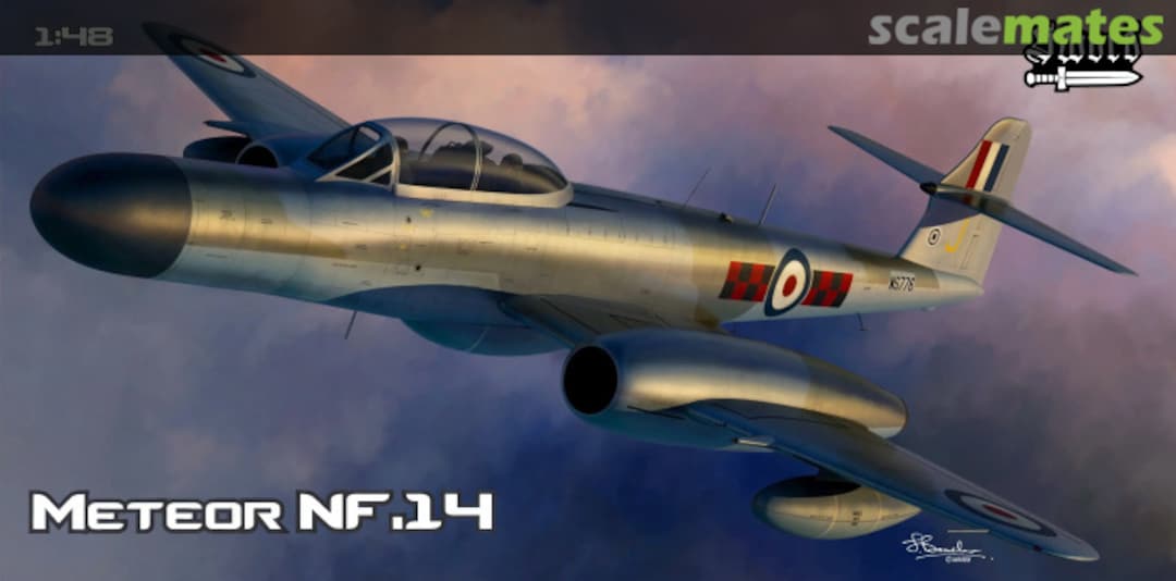 Boxart Gloster Meteor NF.14 SW48011 Sword Boxart Gloster Meteor NF.14 SW48011 Sword