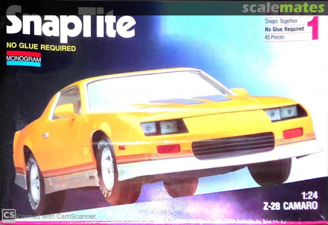 Boxart Z-28 Camaro 1417 Monogram Boxart Z-28 Camaro 1417 Monogram