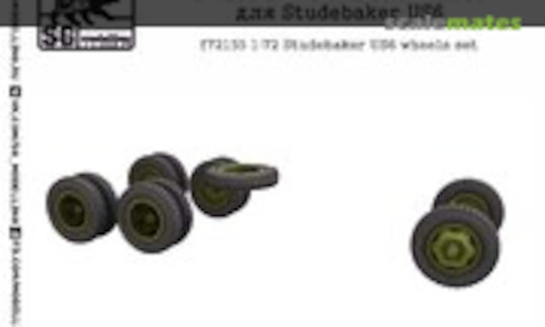 1:72 Studebaker US6 wheels set (SG-MODELLING F72155) F72155
